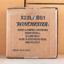  .22 Long Rifle ammo for sale at AmmoMan.com - 2000 rounds.