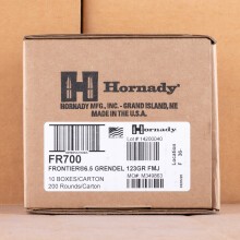 Image of 6.5 Grendel ammo by Hornady that's ideal for training at the range.