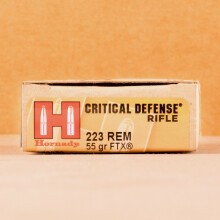 A photo of a box of Hornady ammo in 223 Remington.