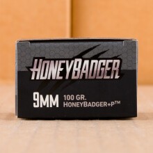 Photo of 9mm Luger HoneyBadger ammo by Black Hills Ammunition for sale at AmmoMan.com.