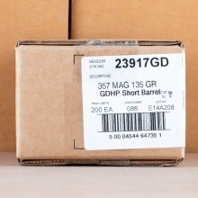 Photo of 357 Magnum JHP ammo by Speer for sale at AmmoMan.com.