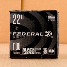  .22 Long Rifle ammo with copper plated hollow point bullets for sale at AmmoMan.com.