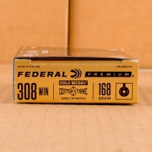 Photo of 308 / 7.62x51 Open Tip Match ammo by Federal for sale.