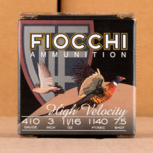 Photograph of Fiocchi 410 Bore #7.5 shot for sale at AmmoMan.com