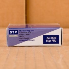 Image of 223 Remington rifle ammunition at AmmoMan.com.