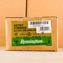 Image showing the Remington shotgun ammo that's ideal for home protection, hunting or home defense.