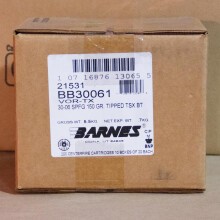 An image of 30.06 Springfield ammo made by Barnes at AmmoMan.com.