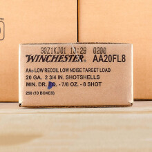 Picture of 2-3/4" 20 Gauge ammo made by Winchester in-stock now at AmmoMan.com.