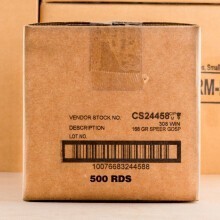 Photograph showing detail of 308 WIN SPEER GOLD DOT 168 GRAIN SP (500 ROUNDS)