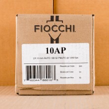 Image of Fiocchi 10mm pistol ammunition.
