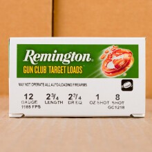 Great ammo for shooting clays, target shooting, these Remington rounds are for sale now at AmmoMan.com.