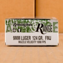 Image detailing the brass case and boxer primers on the Remington ammunition.