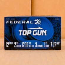 Photograph of Federal 12 Gauge #7.5 shot for sale at AmmoMan.com