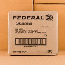 An image of 308 / 7.62x51 ammo made by Federal at AmmoMan.com.