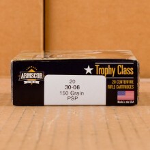 An image of 30.06 Springfield ammo made by Armscor at AmmoMan.com.