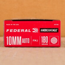 Photo of 10mm FMJ ammo by Federal for sale at AmmoMan.com.