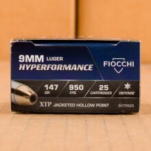 Photo of 9mm Luger XTP ammo by Fiocchi for sale at AmmoMan.com.