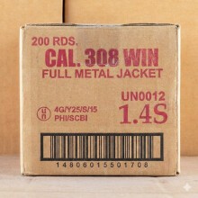 Image of 308 / 7.62x51 rifle ammunition at AmmoMan.com.