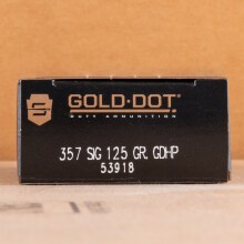 Photo of 357 SIG JHP ammo by Speer for sale at AmmoMan.com.