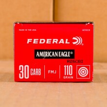 Photo of .30 Carbine FMJ ammo by Federal for sale.