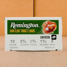 Great ammo for target shooting, these Remington rounds are for sale now at AmmoMan.com.