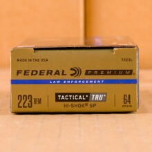 Image of Federal 223 Remington rifle ammunition.