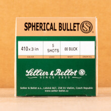 Great ammo for hunting or home defense, these Sellier & Bellot rounds are for sale now at AmmoMan.com.