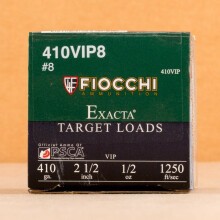 Picture of 2-1/2" 410 Bore ammo made by Fiocchi in-stock now at AmmoMan.com.
