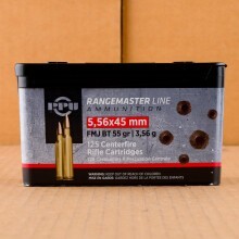 Image of bulk 5.56x45mm ammo by Prvi Partizan that's ideal for training at the range.