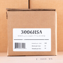 Image detailing the brass case on the Fiocchi ammunition.