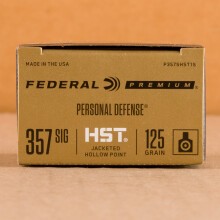 Image of 357 SIG pistol ammunition at AmmoMan.com.