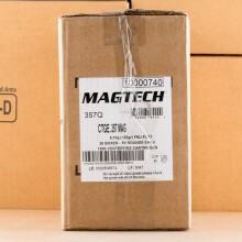 An image of 357 Magnum ammo made by Magtech at AmmoMan.com.