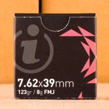 Photo detailing the 7.62X39 IGMAN 123 GRAIN FMJ (840 ROUNDS) for sale at AmmoMan.com.