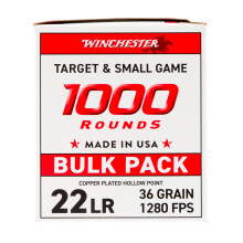  rounds of .22 Long Rifle ammunition for sale at AmmoMan.com.