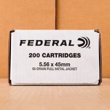 Image detailing the brass case on the Federal ammunition.