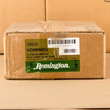 Photo of 9mm Luger JHP ammo by Remington for sale at AmmoMan.com.