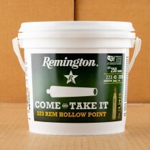 A photo of a box of Remington ammo in 223 Remington.