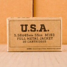 Image detailing the brass case on the Winchester ammunition.