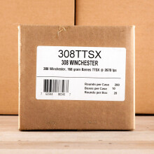 Image of Fiocchi 308 / 7.62x51 rifle ammunition.