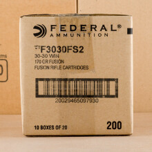 Image of 30-30 Winchester rifle ammunition at AmmoMan.com.