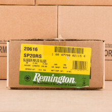 Photograph of Remington 20 Gauge Rifled Slug for sale at AmmoMan.com