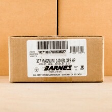 Photo of 357 Magnum JHP ammo by Barnes for sale at AmmoMan.com.
