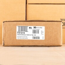 Image of bulk 223 Remington rifle ammunition at AmmoMan.com that's perfect for training at the range.