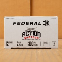  Rifled Slug shotgun rounds for sale at AmmoMan.com - 25 rounds.