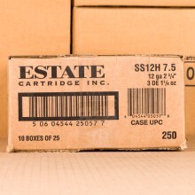 Photograph of Estate Cartridge 12 Gauge #7.5 shot for sale at AmmoMan.com