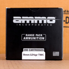 Image of 9mm Luger pistol ammunition at AmmoMan.com.