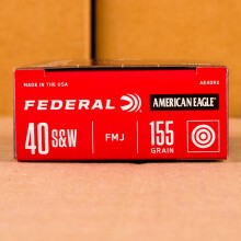 Image of 40 S&W FEDERAL 155 GRAIN FULL METAL JACKET (1000 ROUNDS)