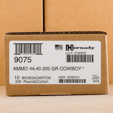 Image of 44-40 WCF ammo by Hornady that's ideal for Subsonic, training at the range.