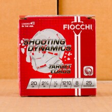  ammo made by Fiocchi with a 2-3/4" shell.