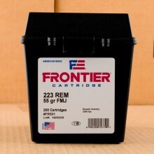 A photograph of 800 rounds of 55 grain 223 Remington ammo with a FMJ bullet for sale.